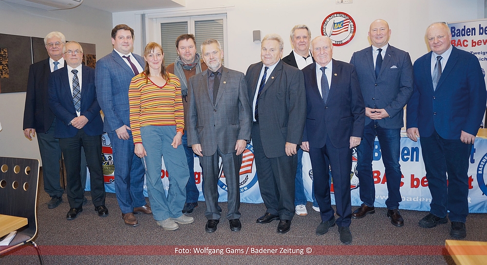 Das neugewählte Präsidium 2021 - Badener Athletiksport Club