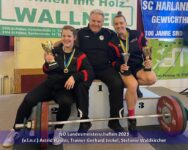 Niederösterreichische Landesmeisterschaften Gewichtheben 2023 - Badener AC Damen sehr erfolgreich